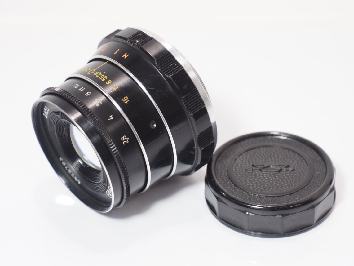 INDUSTAR-61 L/D 55mm f2.8 L39 FED インダスター[管X6279]