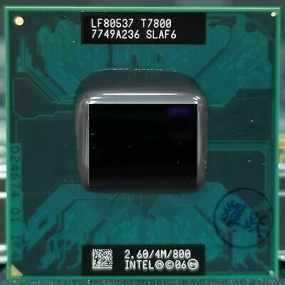 Intel Core 2 Duo T7800 SLAF6 2C 2.6GHz 4MB 35W Socket P 国内発