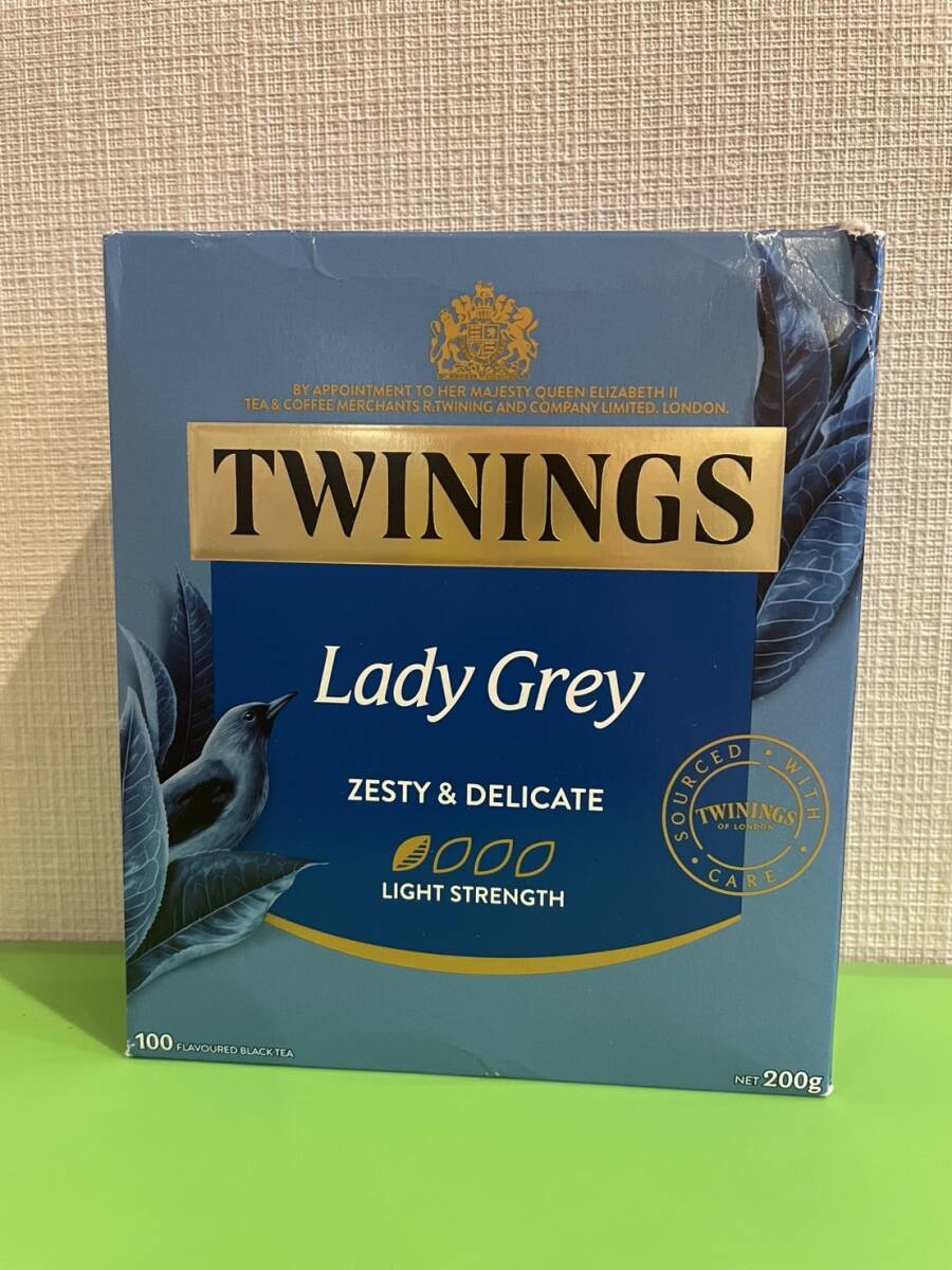  トワイニング　レディグレイ　TWININGS Lady Gray ZESTY&DELICATE ティーバッグ100個(茶葉200g)