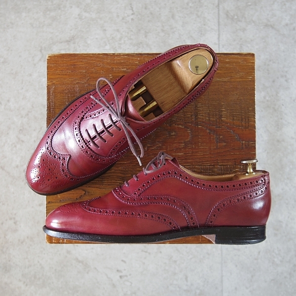 特価★クロケット&ジョーンズ SIZE 6【マスターロイド★ELTON/ロイドフットウェア別注/Lloyd Footwear】赤茶/Crockett&Jones★n677-5