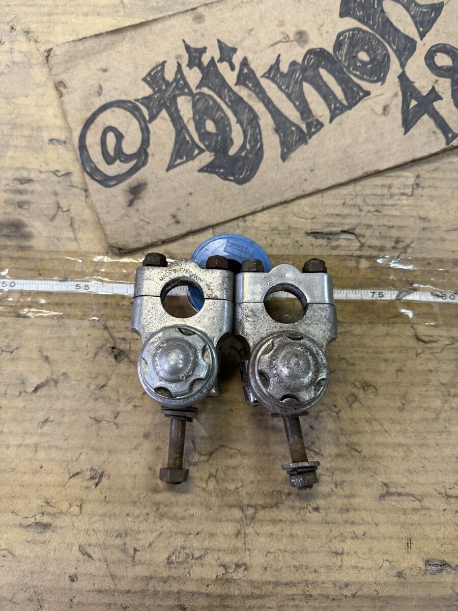 パルコ made in England 1インチライザー 当時物　PALCO. 希少 トライアンフ ハーレー カフェレーサー　パン ショベル ナックル チョッパー