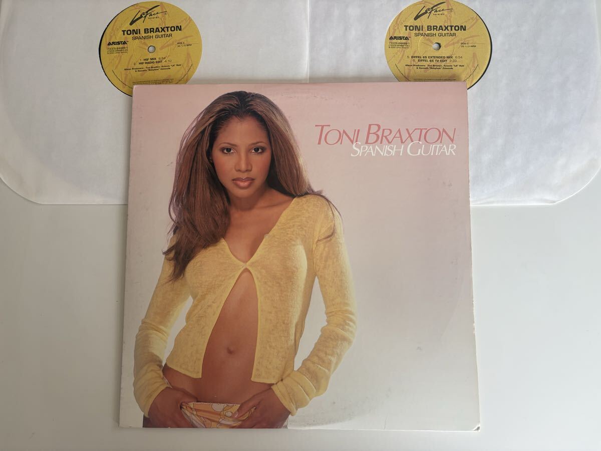【MASTERDISK刻印/2×12inch】TONI BRAXTON/ SPANISH GUITAR 9Tra ARISTA US盤 トニ・ブラクストン,Dianne Warren,David Foster,Hex Hector