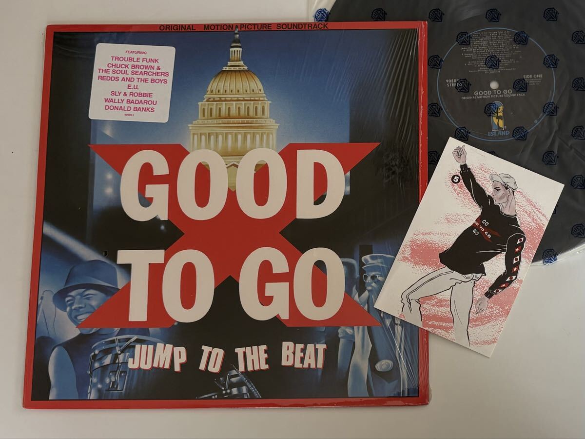 【シュリンク付/MASTERDISK刻印/グッズカード付】GOOD TO GO (JUMP TO THE BEAT) soundtrack LP ISLAND US Trouble Funk,Chuck Brown,E.U.