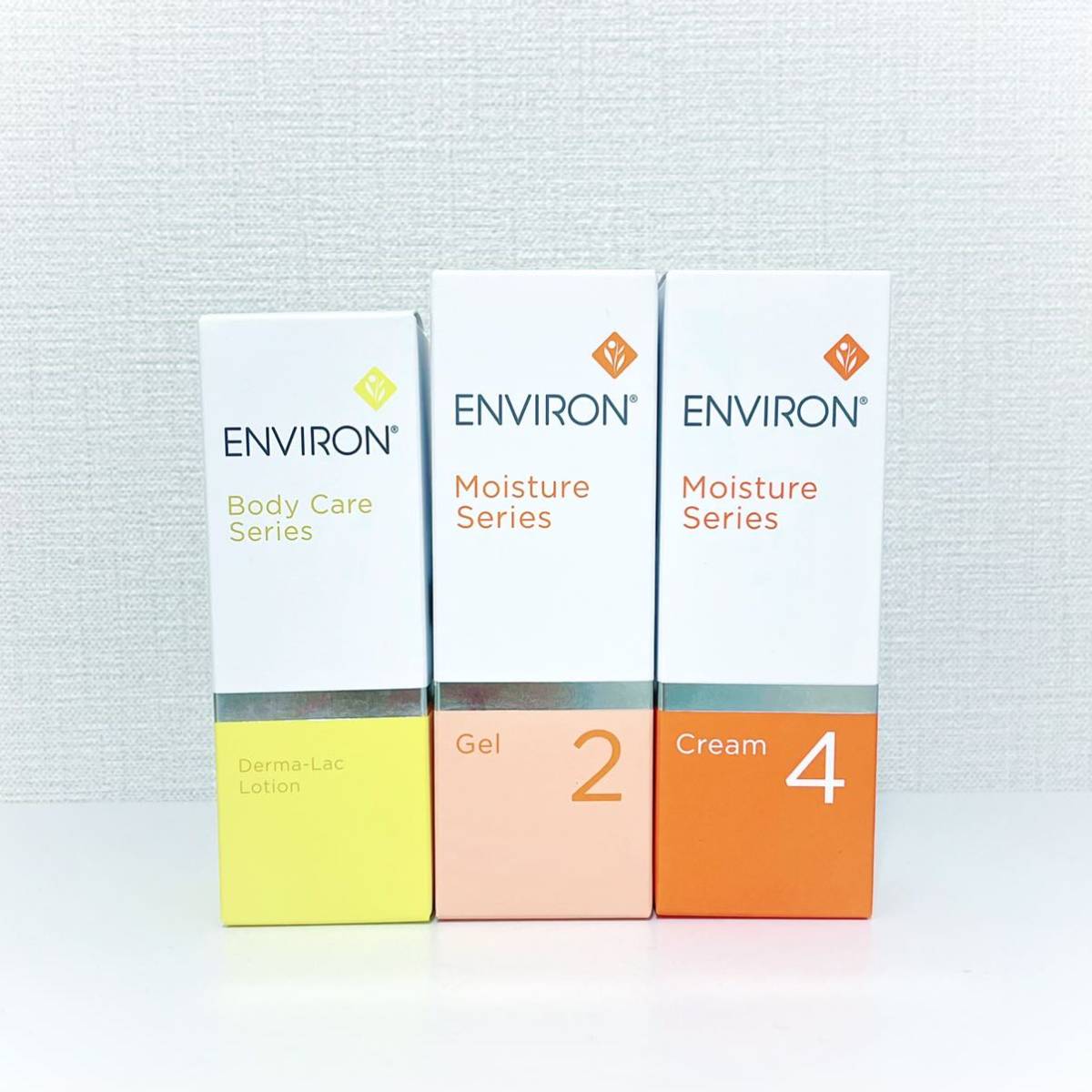 【送料無料】エンビロン★ダーマラックローション&モイスチャージェル2&モイスチャークリーム4セット★新品未使用★ENVIRON