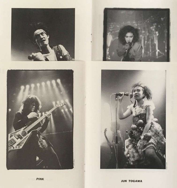 戸川純 ザ・ブルーハーツ DEAD END パーソンズ JILL レッド・ウォーリアーズ LAUGHIN NOSE 1988年 切り抜き 8ページ E8J1PL