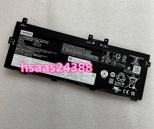 新品 Lenovo ThinkPad X13 Yoga Gen 2 バッテリー L20M3P71 L20C3P71 L20L3P71 L20D3P71 電池パック交換 内蔵battery 単品