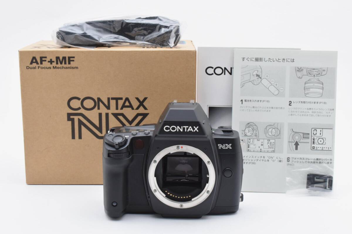 【美品】 Contax コンタックス NX ボディ 一眼レフ 箱付 【動作確認済み】 #2573326