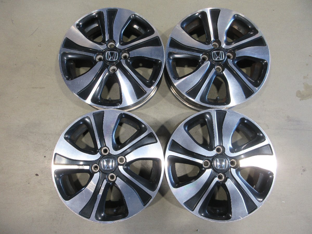 (R07/08/21) ■15インチ 純正アルミホイール / ホンダ JG1 N-ONE / 15X4.5J+45 / 4H PCD100 / 4本 / 中古