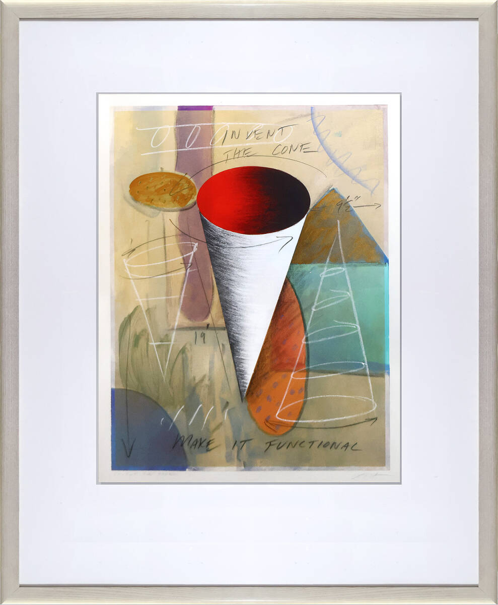 真作保証 ポール・グロノフスキ25号現代アート最高傑作 ロサンゼルス画廊購入作品■横浜ロイヤルパークホテル旧蔵作品■マレーヴィッチ彷彿