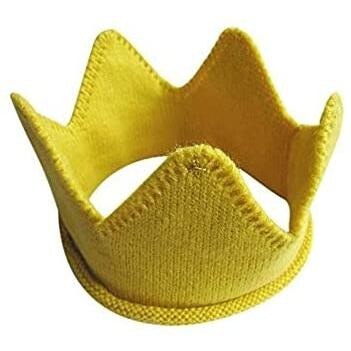 ベビー ニット クラウン 赤ちゃん 帽子 王冠 記念 撮影 誕生日 バースデー セレモニー 結婚式 ハロウィン