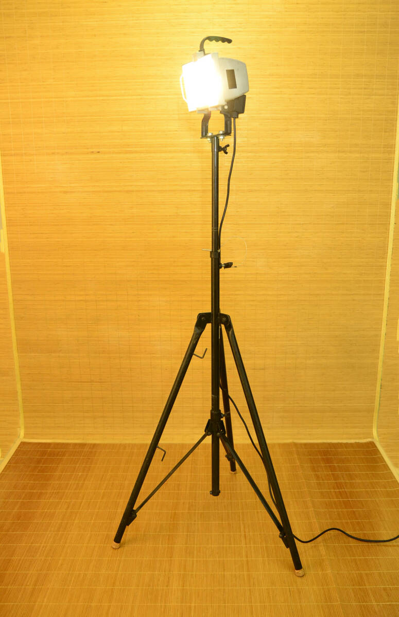 日動工業 HS-500S　ショックアブソーバー内蔵三脚スタンド S-01 セット 中古品 手渡し歓迎