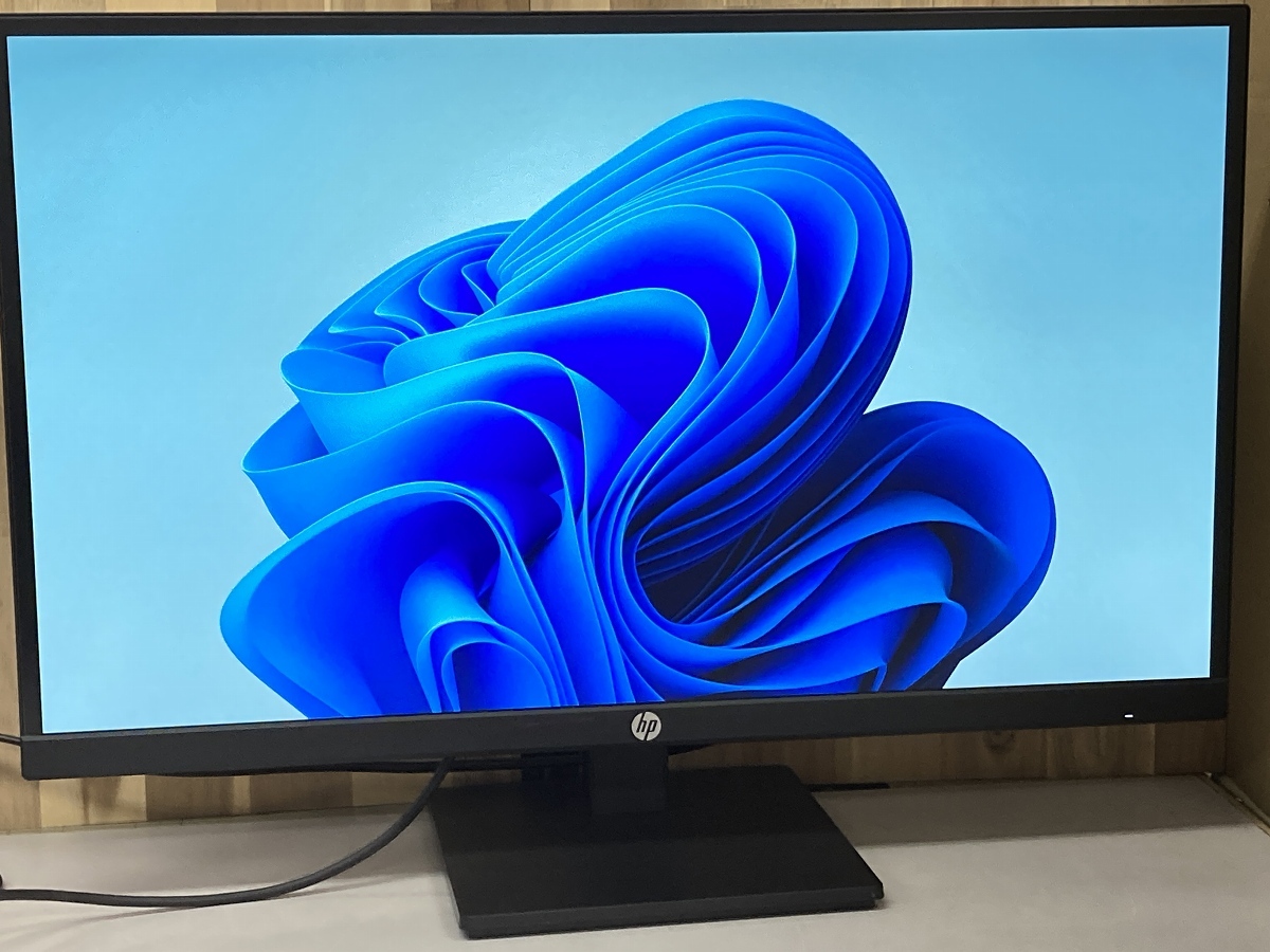 HP P27h G4 27インチワイド液晶モニター 使用時間9560h フルHD PQ-①