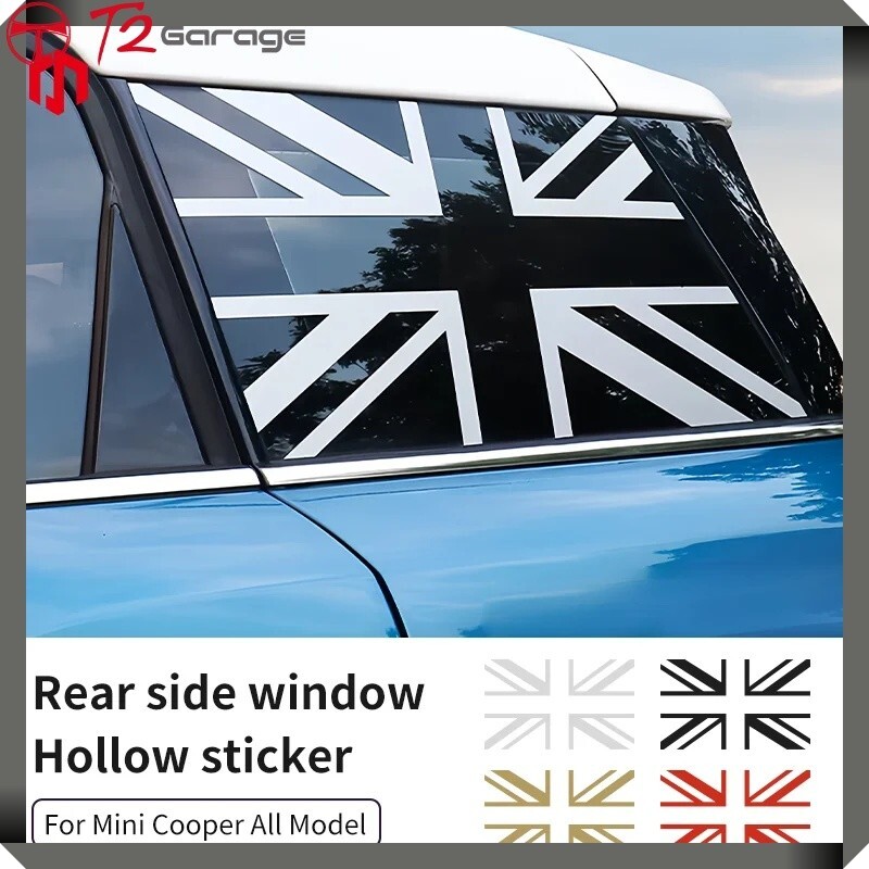ミニクーパー R56 R60 F56 F54 F55 F60 F65 F66 ユニオンジャック サイドウィンドウステッカー 車用ステッカー