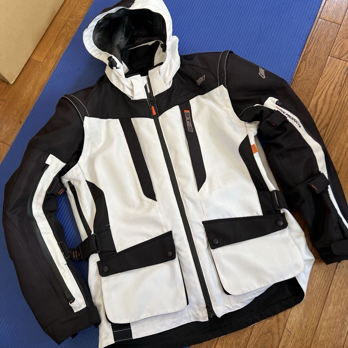 ◆HYOD STJ038D ST-S GLAIVE TOURER D3O テキスタイルパーカJKT Lサイズ USED◆D3Oバイパーステルスプロテクターつき デチャッタブル