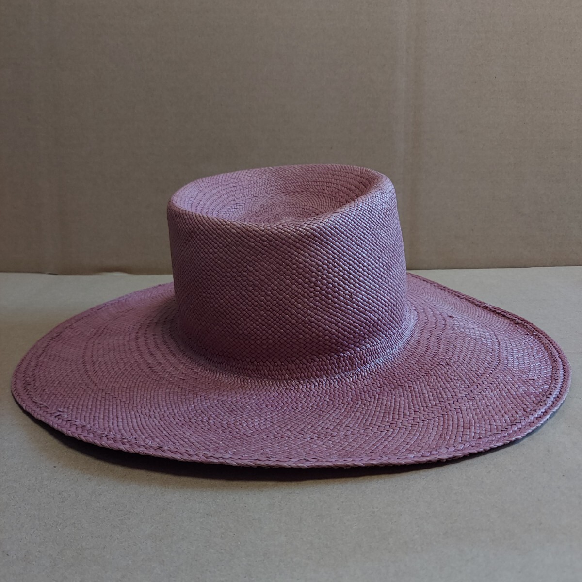 ストローハット strawhat HAT ストロー ハット 帽子 麦わら帽子 vintage ヴィンテージ ビンテージ 古着 古着屋 レア パナマハット Panama