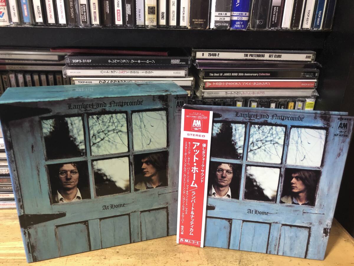 DU特典　ランバート&ナッティカム / アット・ホーム　SHM-CD 紙ジャケ 帯付き DUの特典BOX付き 