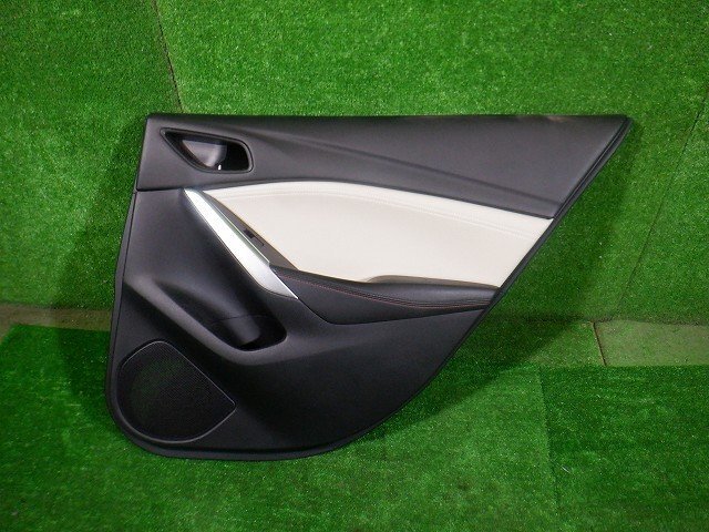 アテンザ GJ2FP XD L パケ GJ2AP GJ5FP GJEFP GJ2FW MAZDA ドアトリム 右 リア 内張 パワーウインドウスイッチ GHK1 6853Z★8161 A-1下
