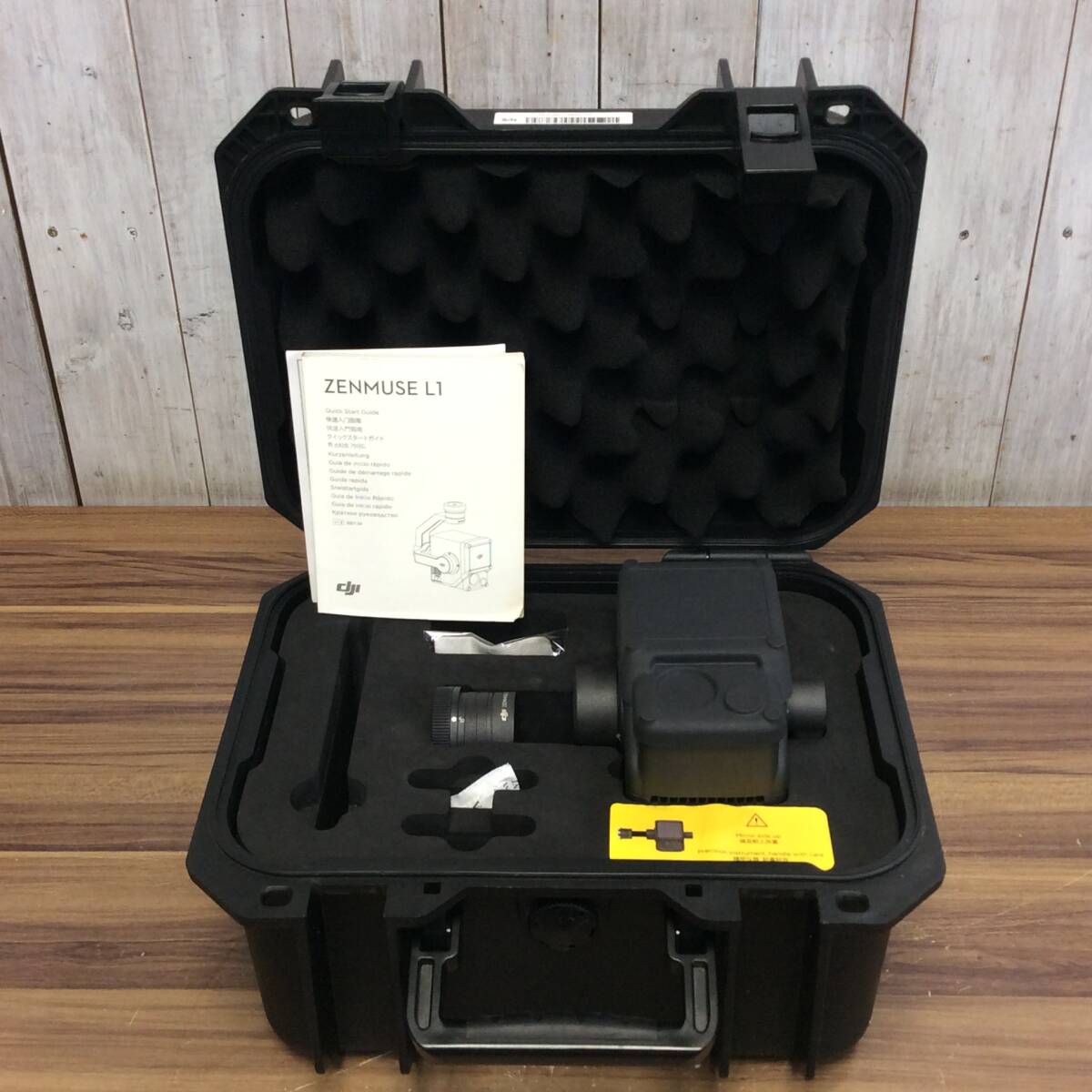 【AH-08591】★送料無料★中古品 DJI LiDARモジュール搭載ジンバルカメラ レーザー測量機 Zenmuse L1 Matrice300RTK、 Matrice350RTK対応