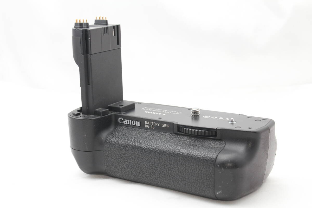 ★【美品 おすすめ】 Canon BG-E6 バッテリーグリップ ★ EOS 5D MarkII 用 ★ LP-E6 LC-E6 ★ 20250820 B 2585697