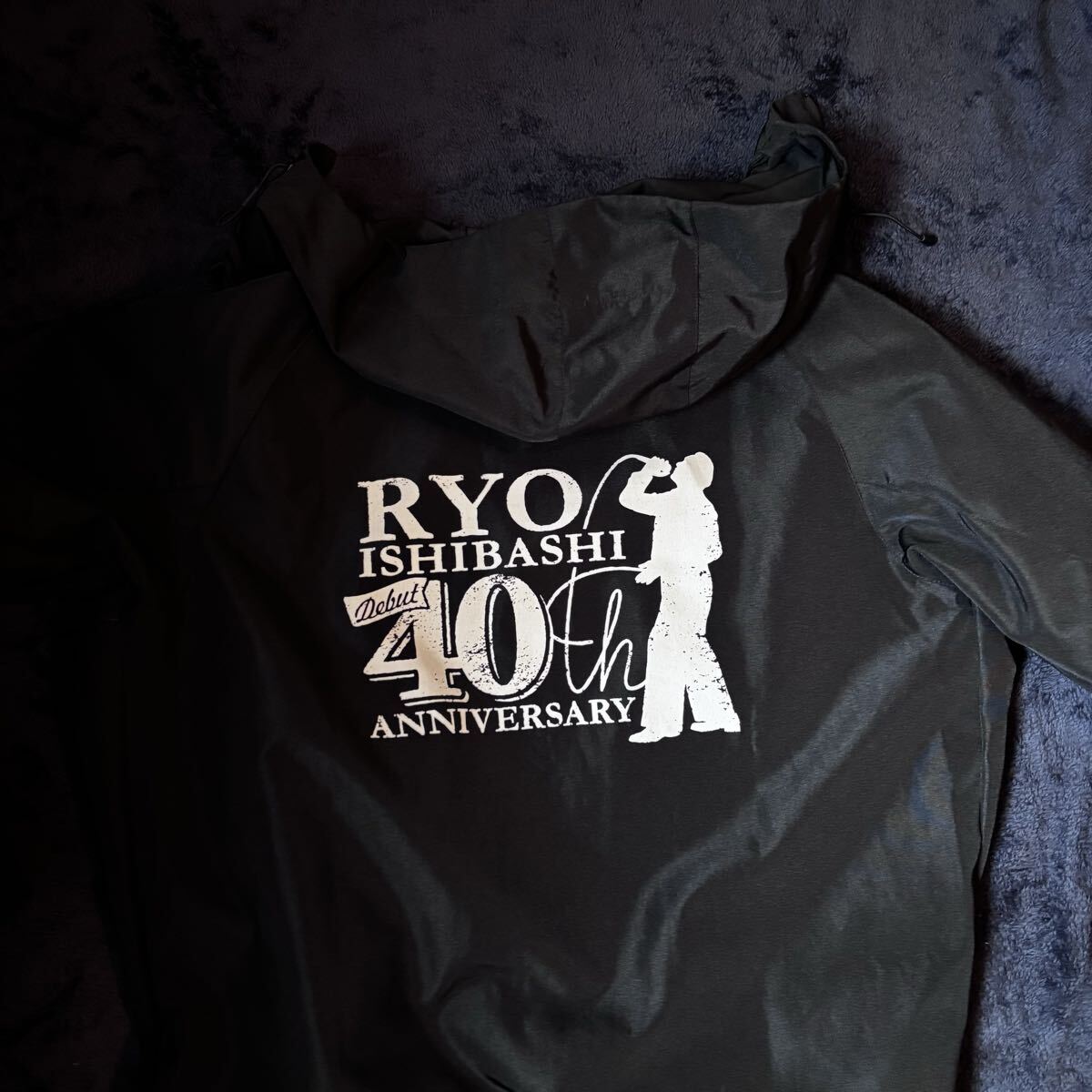 石橋凌 40th anniversary フードジャケット XLサイズ 藤井一彦 ex A.R.B ARB