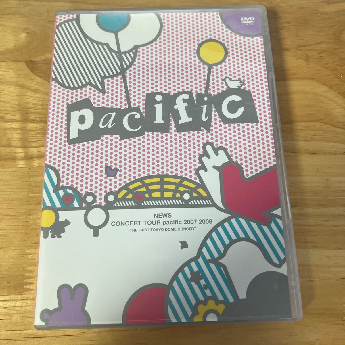 NEWS CONCERT TOUR pacific 2007 2008-THE FIRST TOKYO DOME CONCERT- 【通常仕様】 管理y80