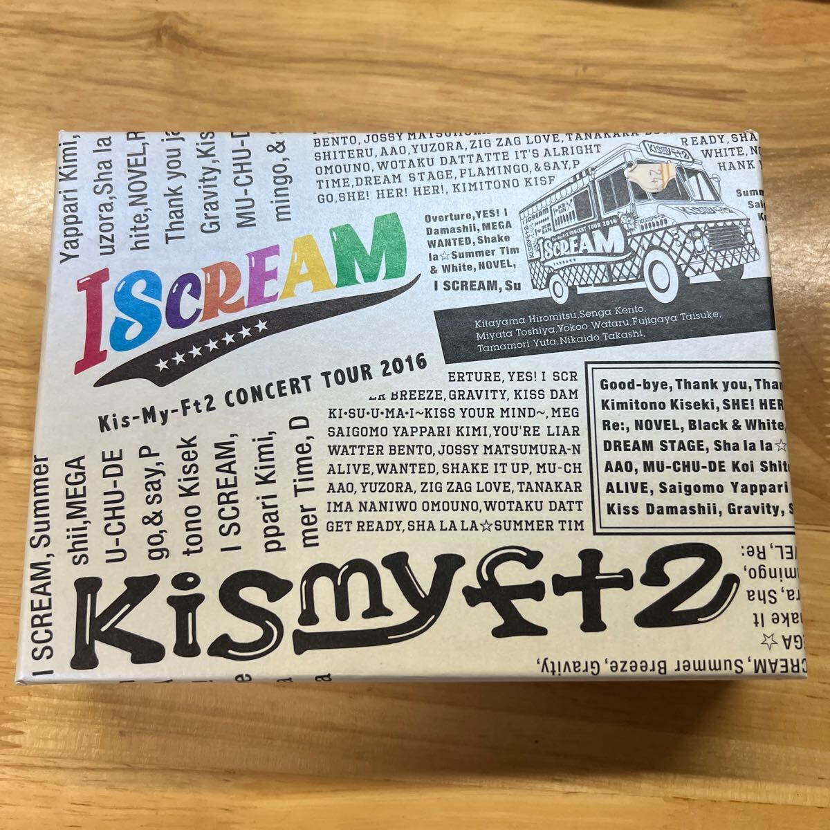 CONCERT TOUR 2016 I SCREAM (初回生産限定盤) DVD 管理y145
