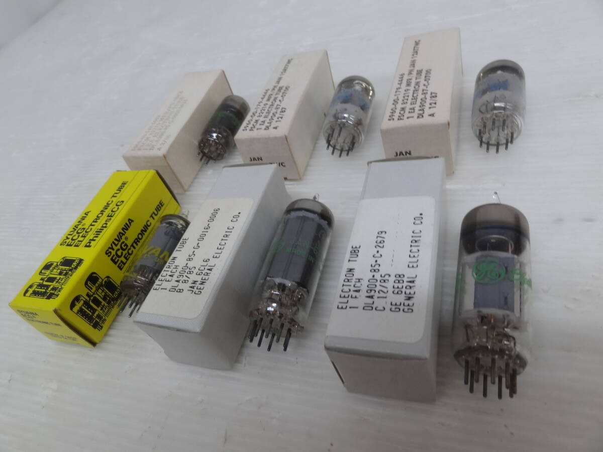 〈真空管〉　Philips 12AT7WC/6DC6　SYLVANIA　7543　他