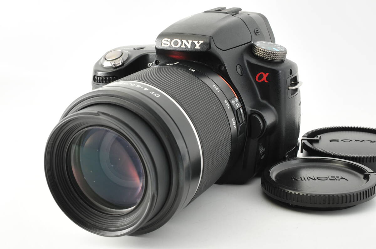SONY ソニー α33 SLT-A33 + DT 55-200mm F4-5.6 SAM デジタル一眼レフカメラ #1189