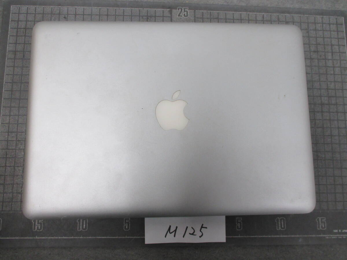 M125　　　 Mac Book Pro モデルＮｏ．不明　シリアルＮｏ．Ｗ89381ＪＮ66Ｈ　Apple　HDDレス　　ノートPC　