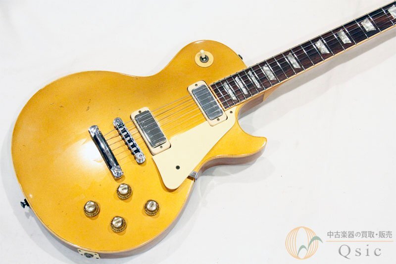 【セール】[中古] Gibson Les Paul Deluxe 【3pメイプルネック初年度/ゴールドトップ】 1975年製 [WK122]【神戸店在庫】