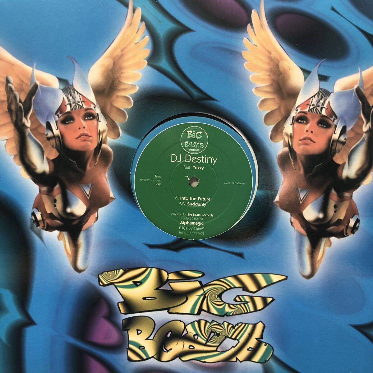 G 12インチ DJ Destiny Feat. Trixxy Into The Future / Suddenly LP レコード 5点以上落札で送料無料