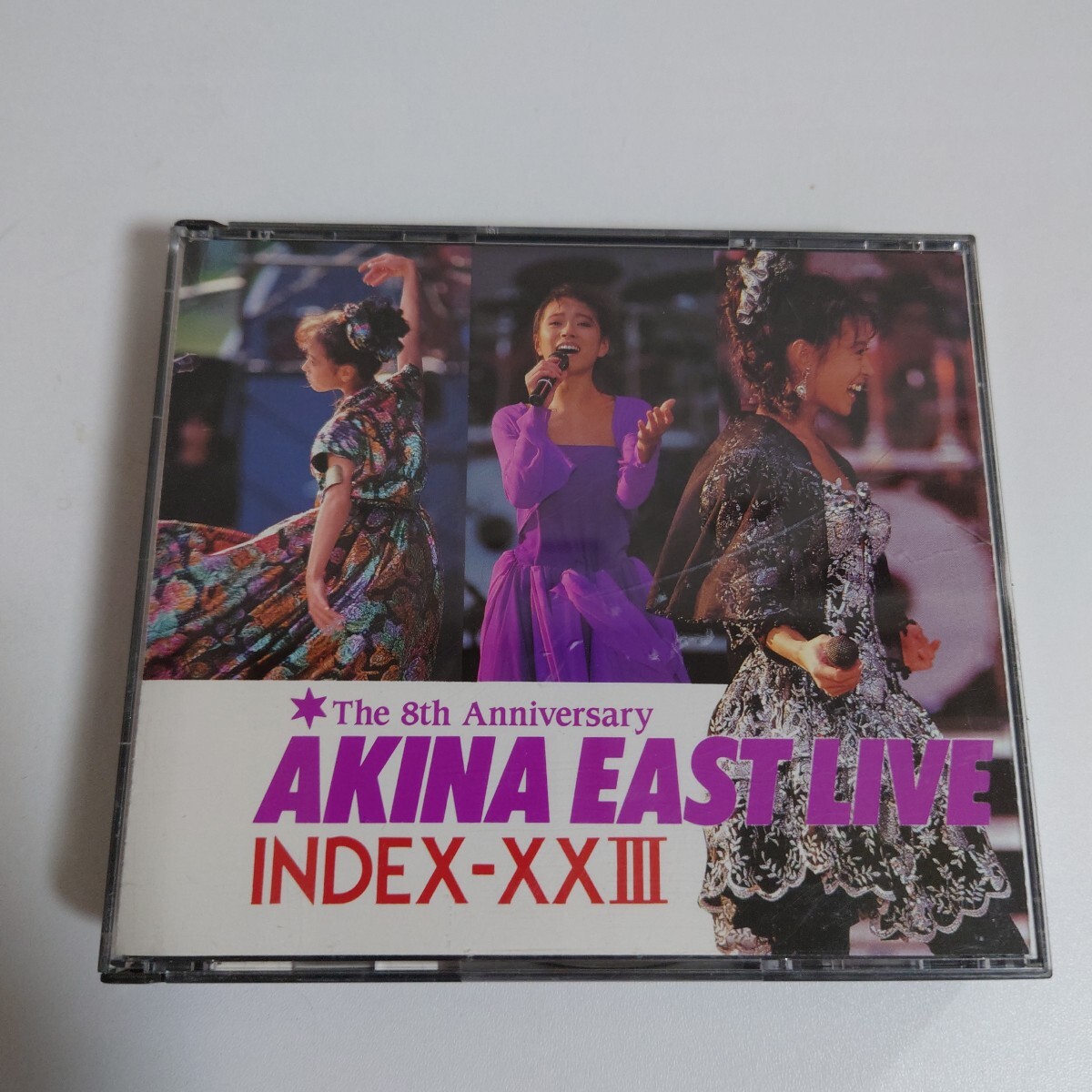 中森明菜「East Live Index-XXIII イースト・ライヴ /インデックス 23 　CD アルバム　1989年