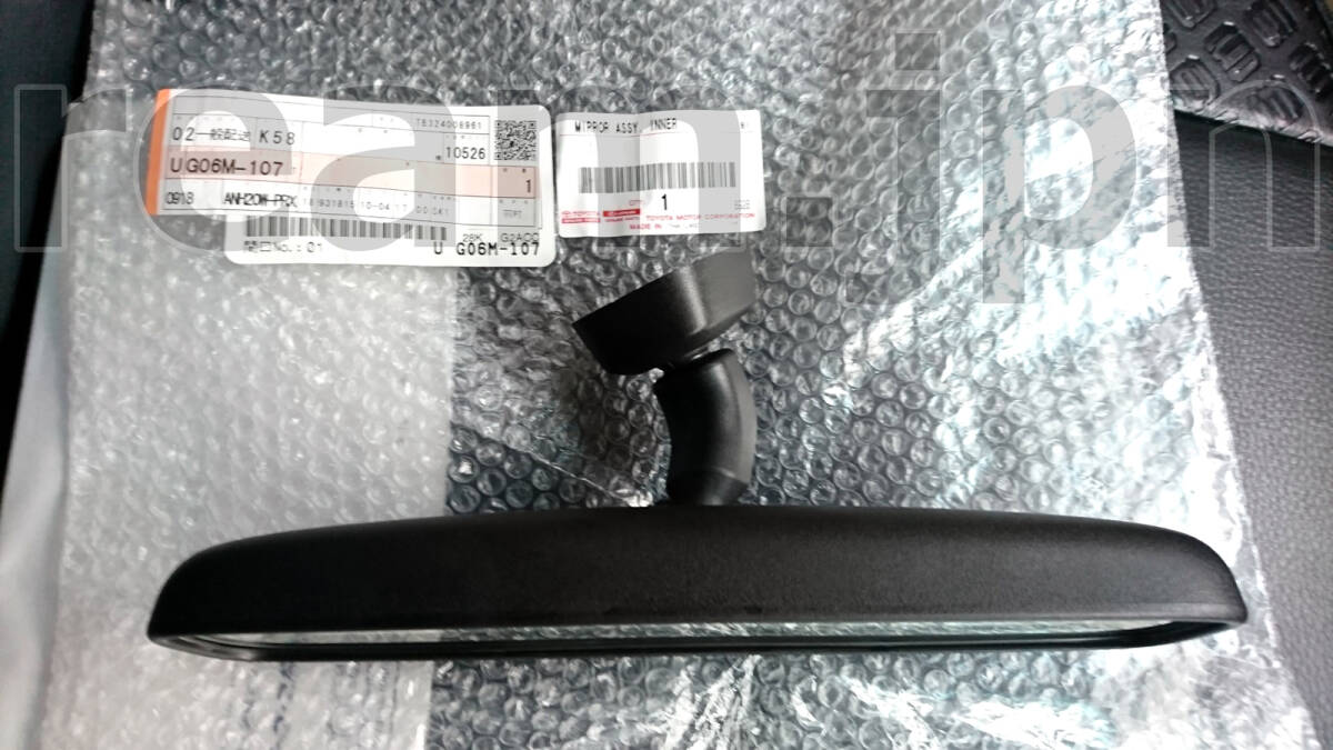 新品 トヨタ純正 90 130 ヴィッツ ビッツ 60 110 イスト ルームミラー バックミラー 鏡 KSP NCP NHP SCP NLP ZSP JDM VITZ IST ROOM MIRROR