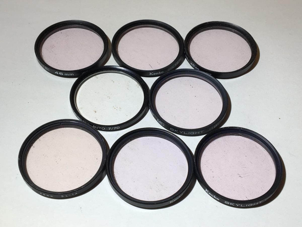 22161 フィルター　大量　まとめ　46mm Kenko FUJICA Toshiba