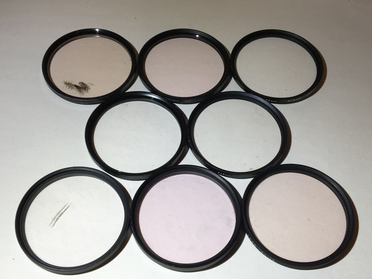 22155 フィルター　大量　まとめ　62mm Kenko HAKUBA Nikon Toshiba