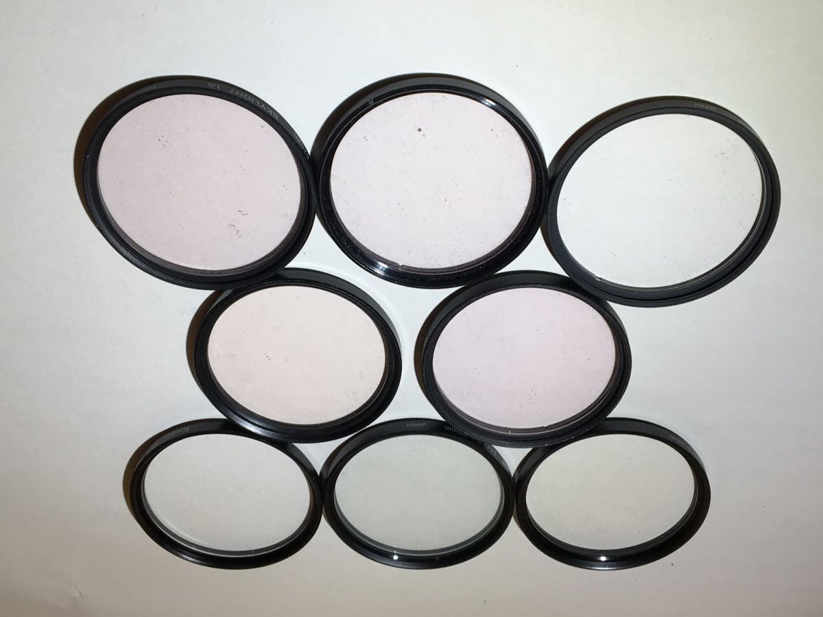 22135 フィルター　大量　まとめ　62mm Kenko MARUMI HAKUBA Tokina ZENZA Tamron