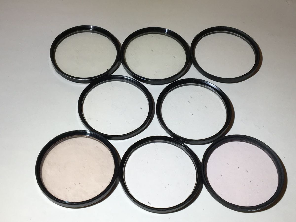 22123 フィルター　大量　まとめ　55mm Kenko AC NIKO Toshiba