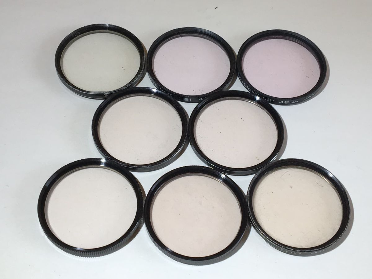22108 フィルター　大量　まとめ　48mm Kenko Canon