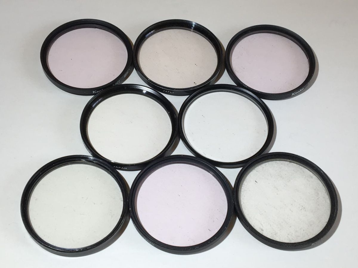 22106 フィルター　大量　まとめ　52mm Kenko Toshiba NIKO MARUMI