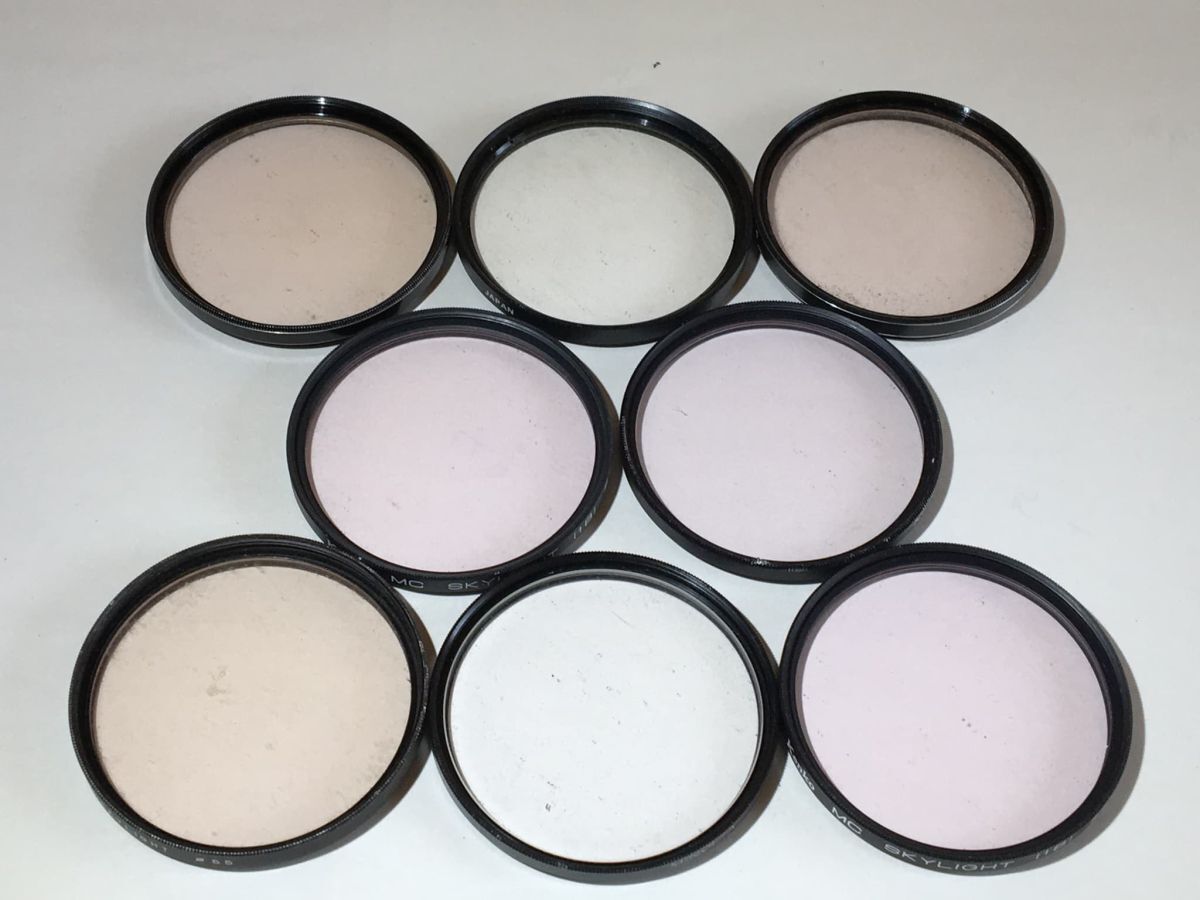 22105 フィルター　大量　まとめ　55mm Kenko marumi AC
