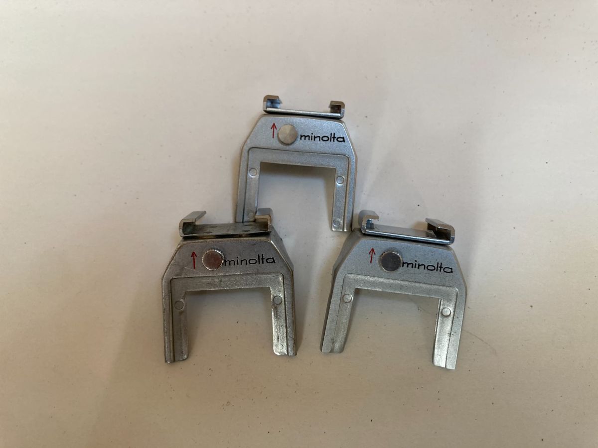 22443 まとめ 大量 セット minolta ストロボシュー アクセサリーシュー ホットシュー