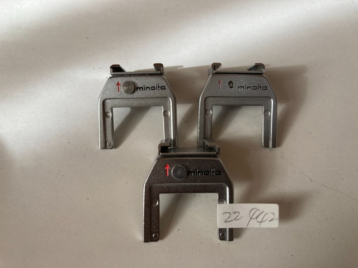 22442 まとめ 大量 セット minolta ストロボシュー アクセサリーシュー ホットシュー