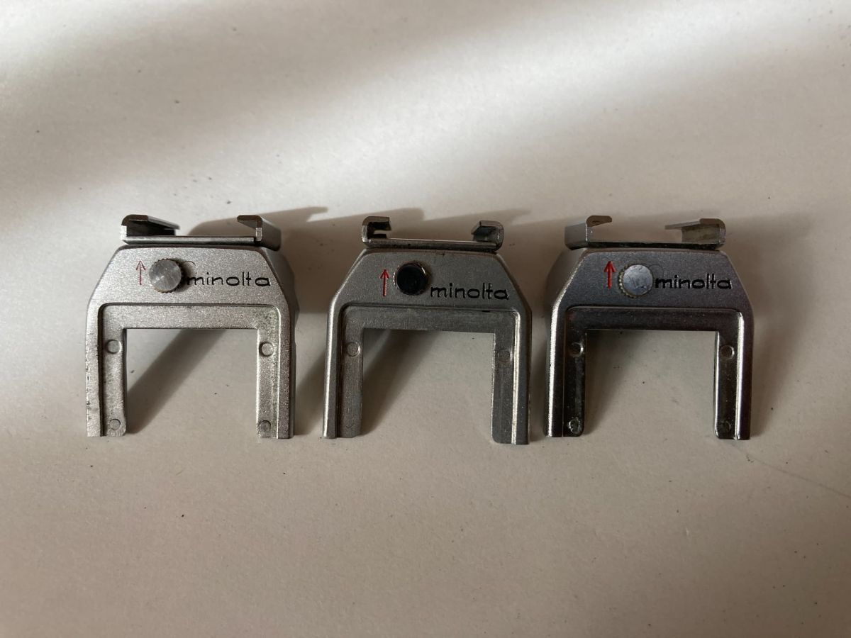 22441 まとめ 大量 セット minolta ストロボシュー アクセサリーシュー ホットシュー