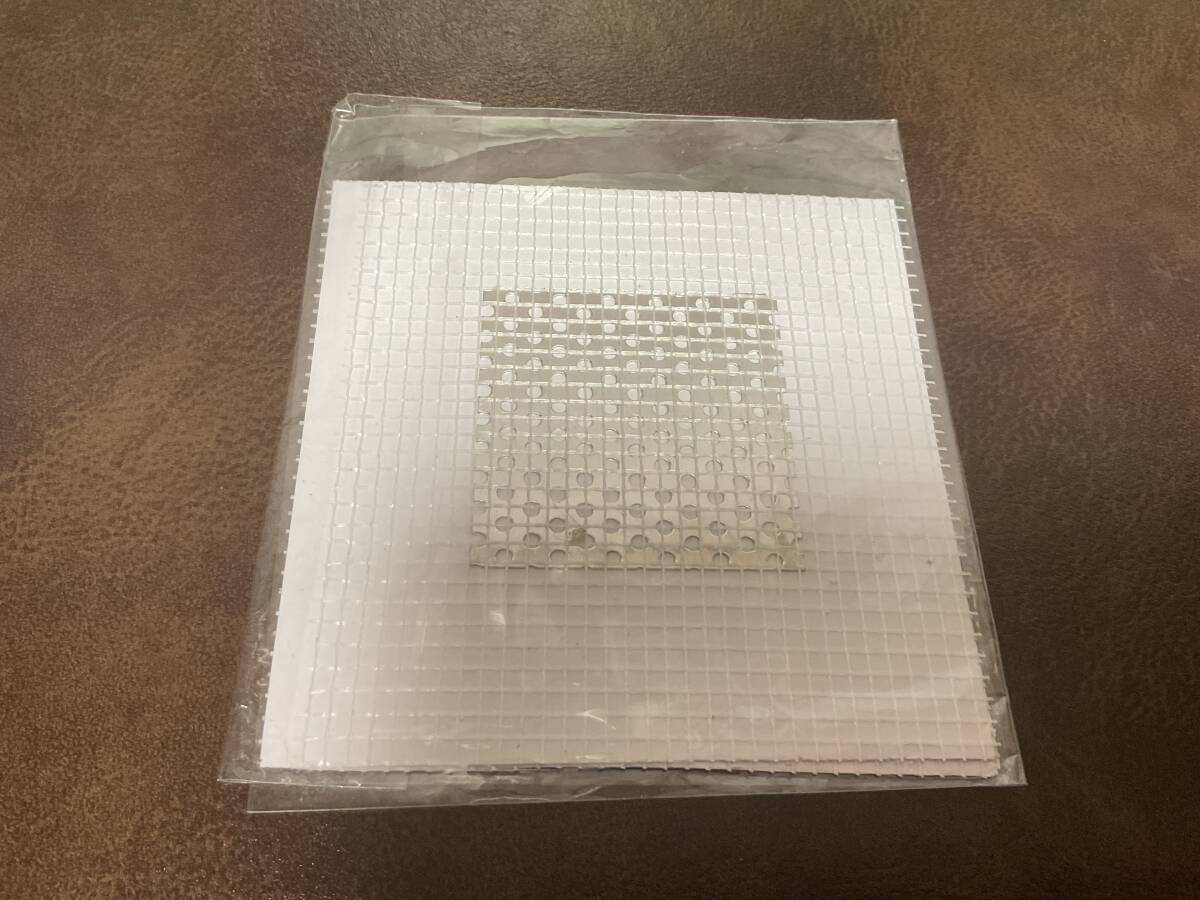 ⑦新品★ 壁修理パッチ 壁穴補修パッチ 石膏ボード 壁穴補修 リペアプレート1枚 5cm×5cm ステンレス材