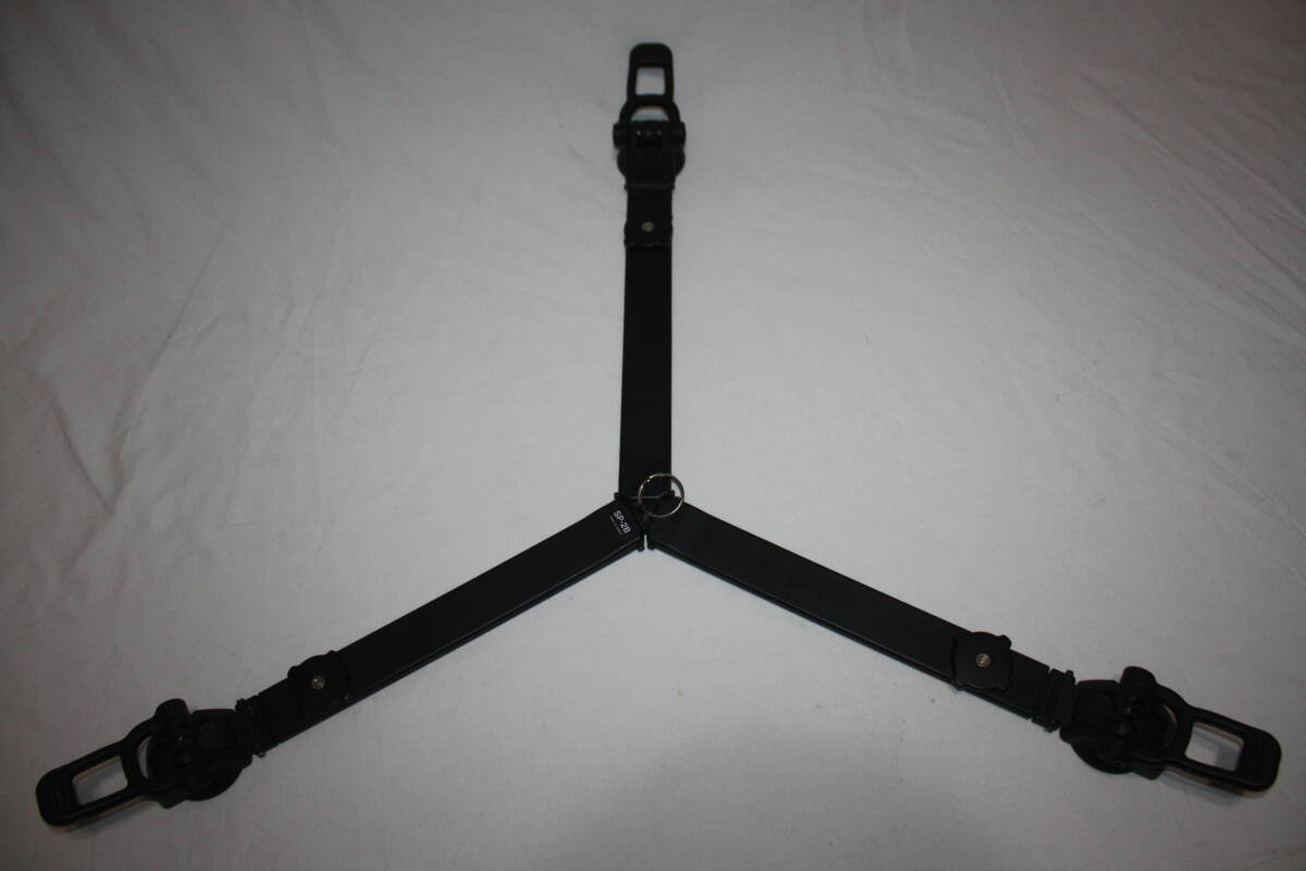 Libec SP-2B　グランドスプレッダー（ブラック)　(検索：ビデオ三脚、リーベック、マンフロット、RS-250、PXW-、PMW-、HVR-、AG-AC、AJ-PX)