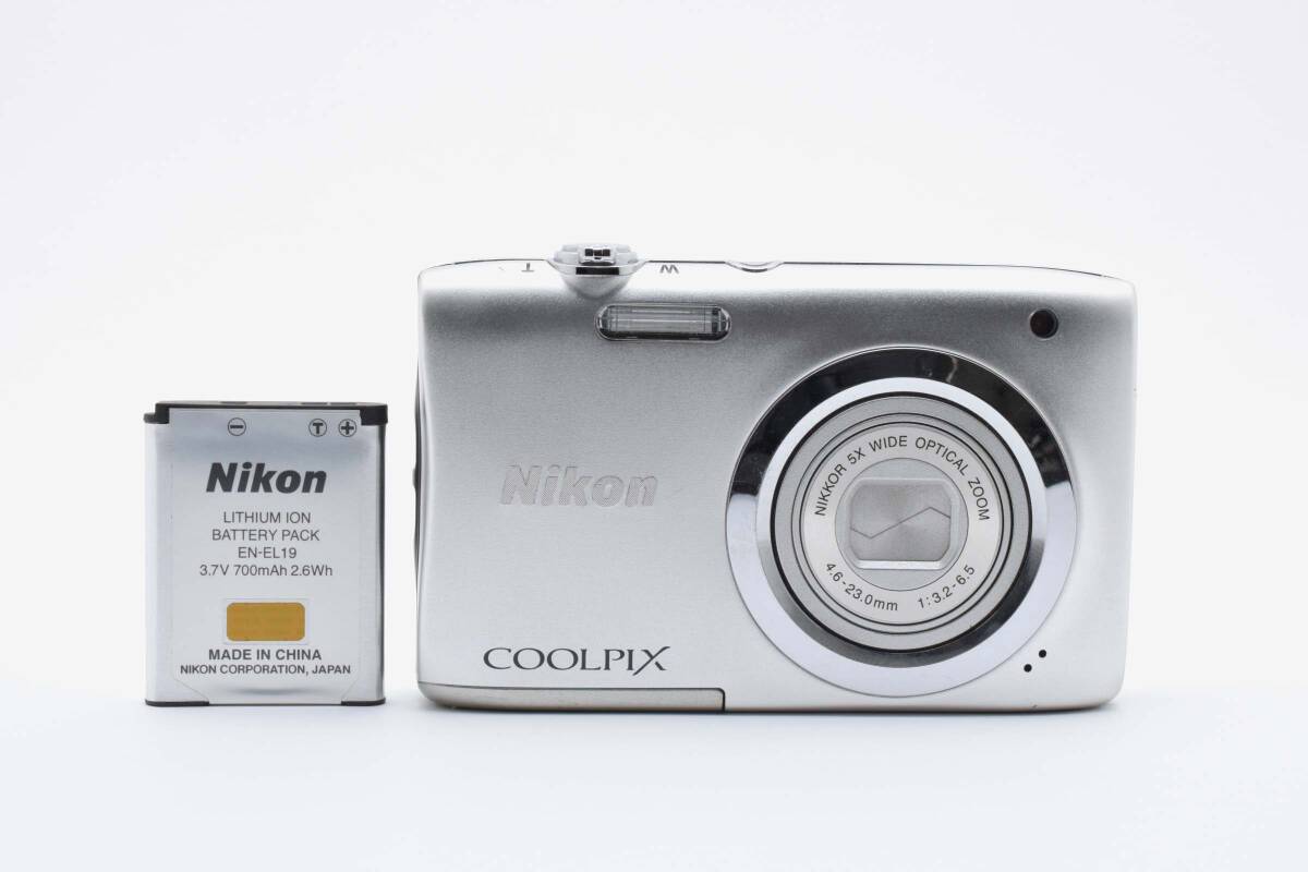 【美品・動作品】Nikon　COOLPIX　A100　シルバー