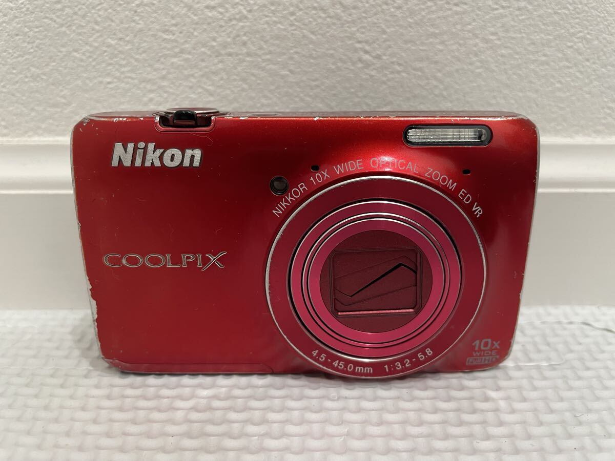 Nikon　COOLPIX　S6300　レッド