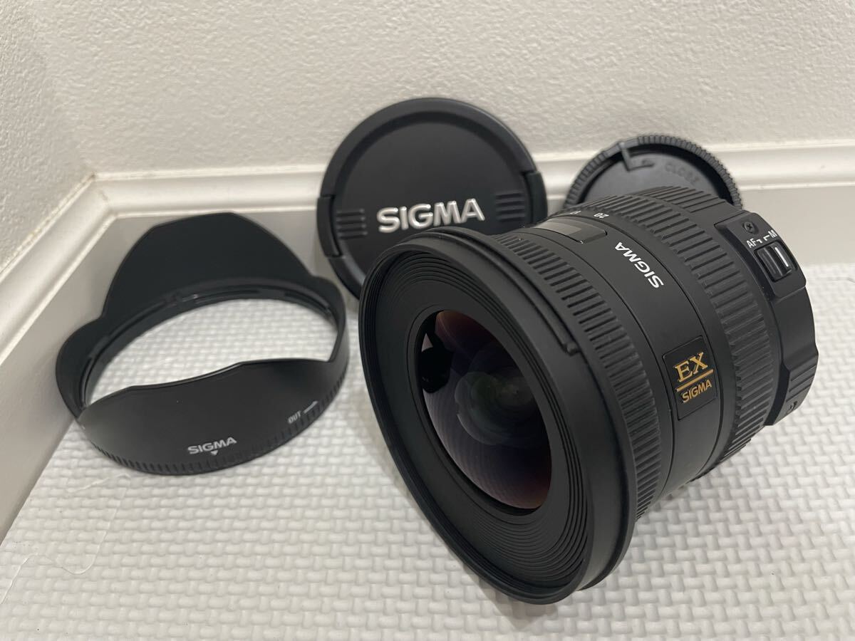 【美品・動作品・光学良好】SIGUMA　EX 10‐20mm　F3.5　DC　HSM　Aマウント