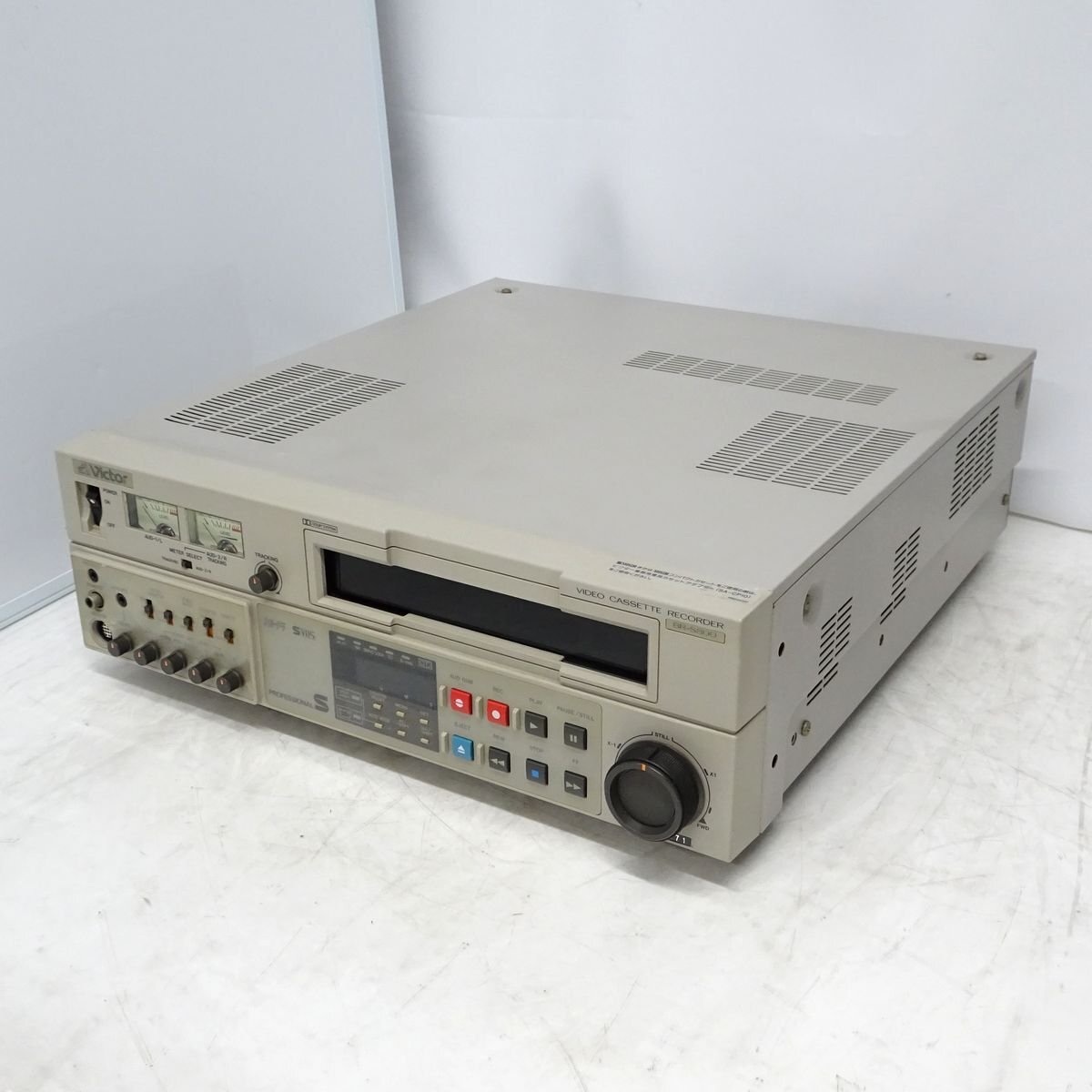 Victor BR-S800 VIDEO CASSETTE RECORDER 業務用 S-VHS ビデオカセットレコーダー【中古/通電不可/現状品】#354835