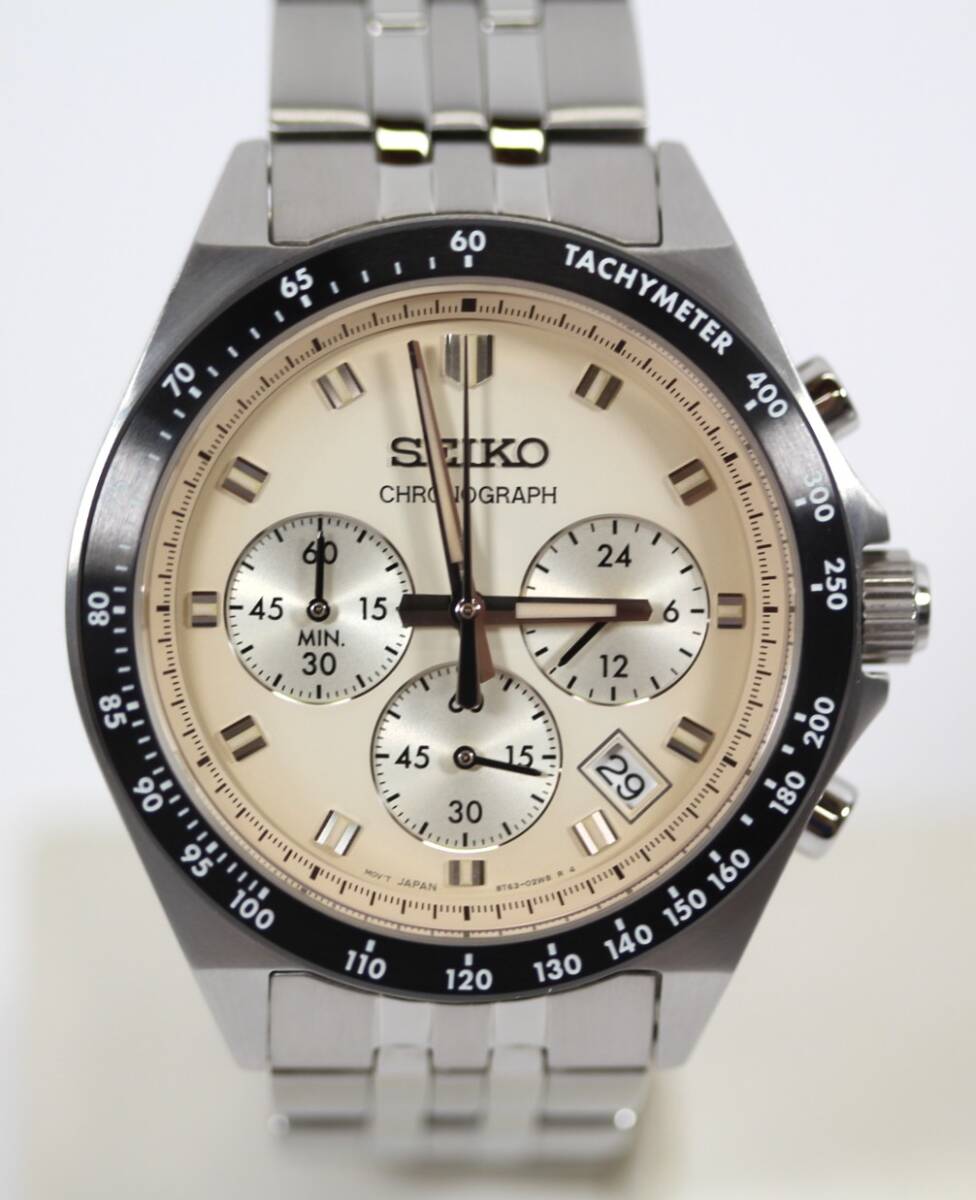Y6935#◆美品◆SEIKO セイコーセレクション Sシリーズ クロノグラフ クォーツ SBTR045